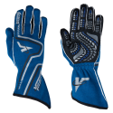 Velocity Race Gear - Velocity Grip Glove - Blue/Black/Silver - Large