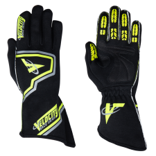Velocity Fusion Glove - Black/Fluo Yellow/Silver 61019-159