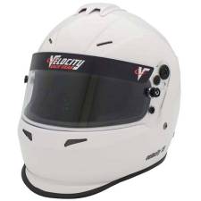 Velocity Race Gear - Velocity 15 Helmet - White - Large