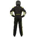 Velocity 5 Race Suit 2018 - Black/Fluo Yellow 20118-15