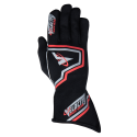 Velocity Fusion Glove - Black/Silver/Red 61019-192