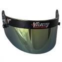 Helmet Parts & Accessories - Velocity Race Gear - Velocity Race Gear Helmet Shields - Gold Chrome