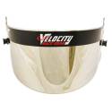 Velocity Race Gear Helmet Shields - Silver Chrome