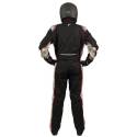 Velocity Race Gear - Velocity 5 Race Suit - Black/Silver - Medium/Large - Image 4