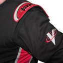 Velocity Race Gear - Velocity Outlaw Race Suit - Black/Silver/Red - Small - Image 5