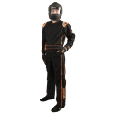 Velocity 1 Sport Suit - Black/Fluo Orange - Large